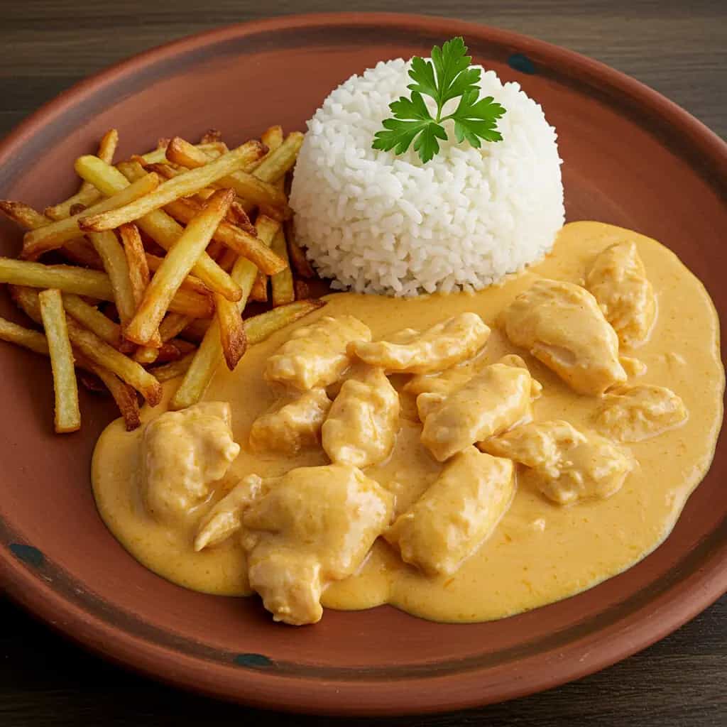 Estrogonofe de Frango Rápido no Microondas