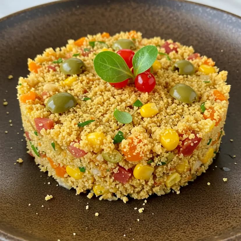 Farofa Deliciosa de Cenoura e Bacon