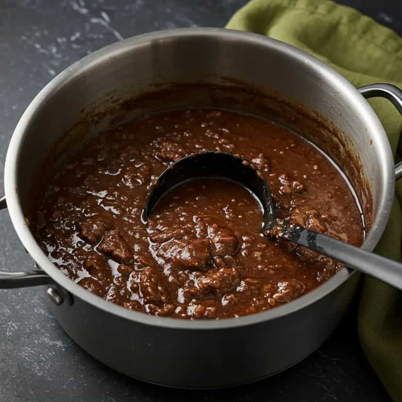 Foto deliciosa de Feijoada Light com Bacon e Calabresa pronta para servir - Pratos Brasileiros Icônicos