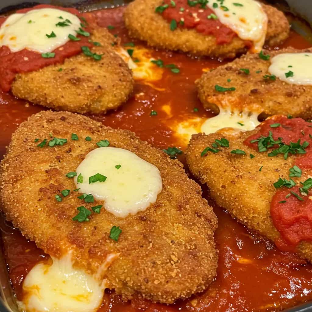 Fígado à Parmegiana