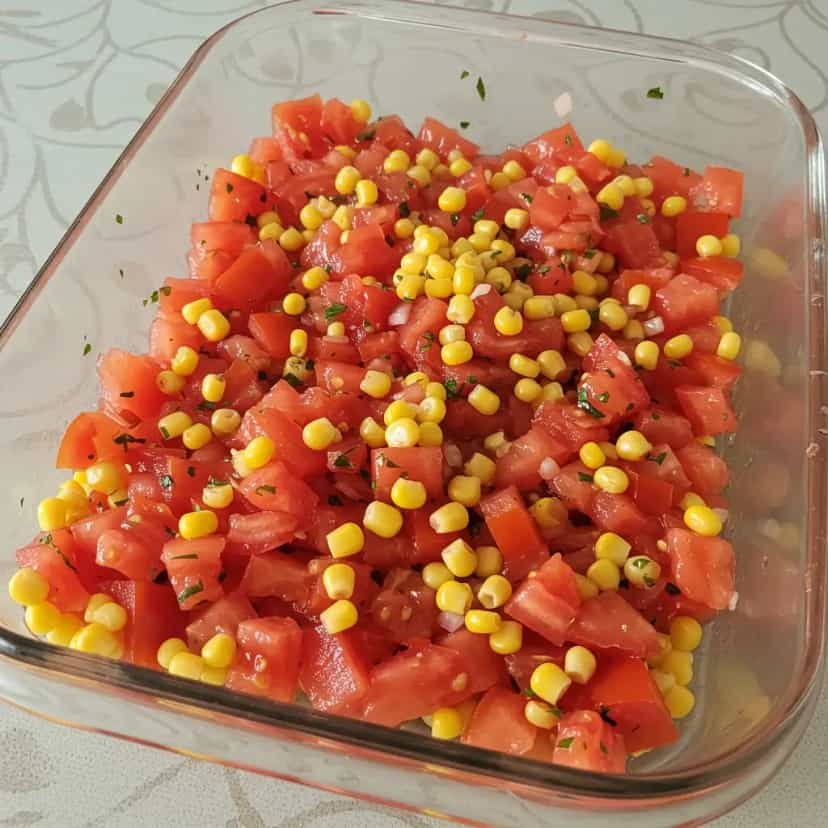 Foto deliciosa de Filé de Polaca Assado ao Forno com Batatas e Legumes pronta para servir - Peixes & Frutos do Mar