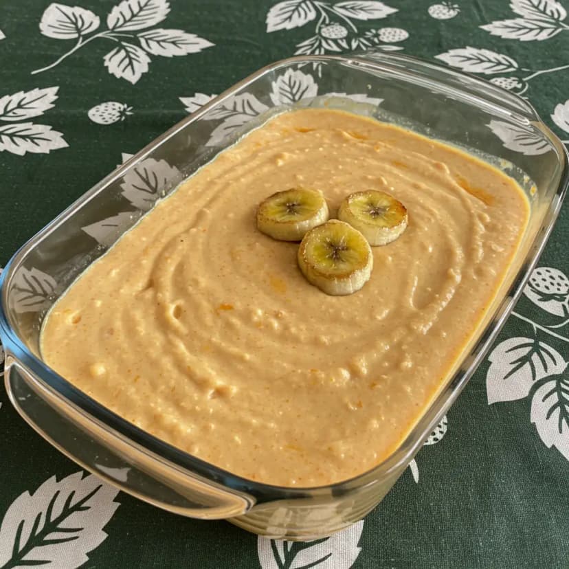 Filé de Tilápia ao Molho Branco com Bananas