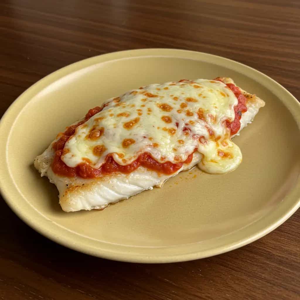 Filé de Tilápia ao Molho de Tomate Light