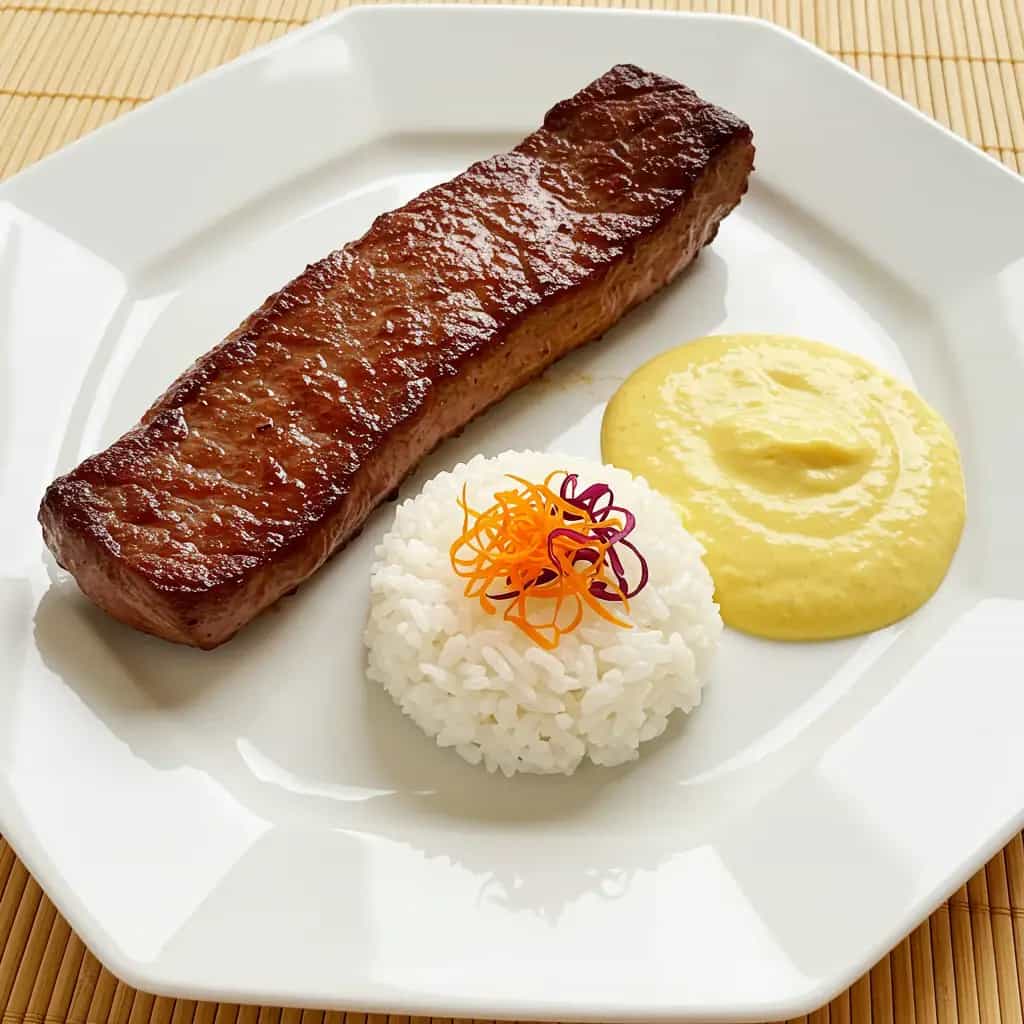 Filé Mignon ao Molho de Curry e Creme de Leite