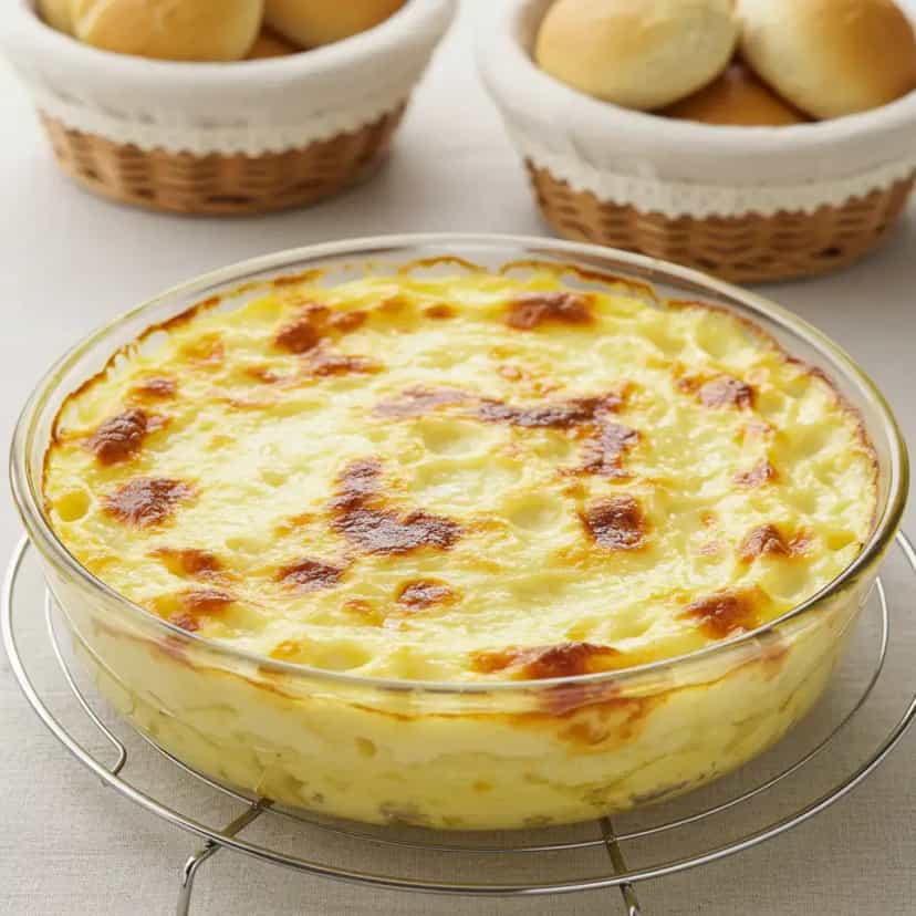 Foto deliciosa de Filé Mignon Gratinado com Catupiry pronta para servir - Carnes & Frango