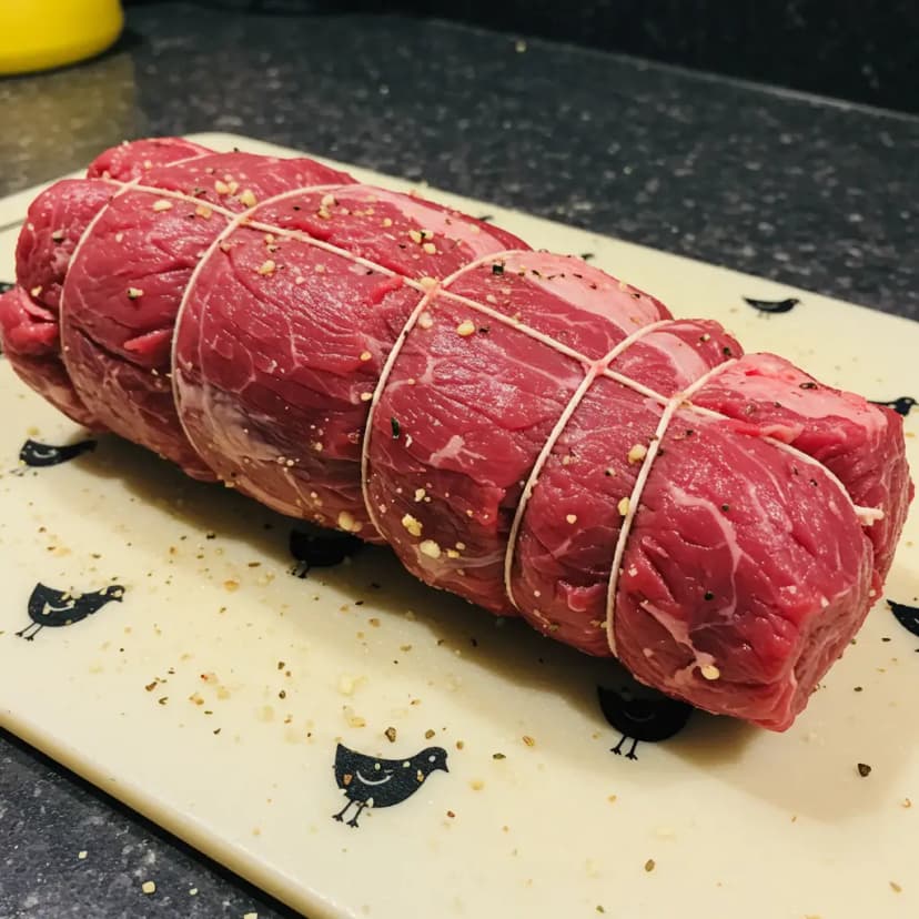 Filé Mignon Recheado com Mussarela de Búfala e Presunto Cru