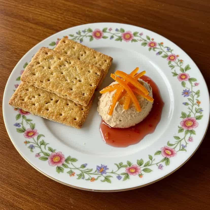 Foto deliciosa de Foie Gras ao Molho de Figo e Damasco pronta para servir - Carnes & Frango