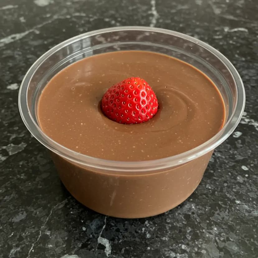 Fondue de Morangos com Chocolate Branco e Meio Amargo