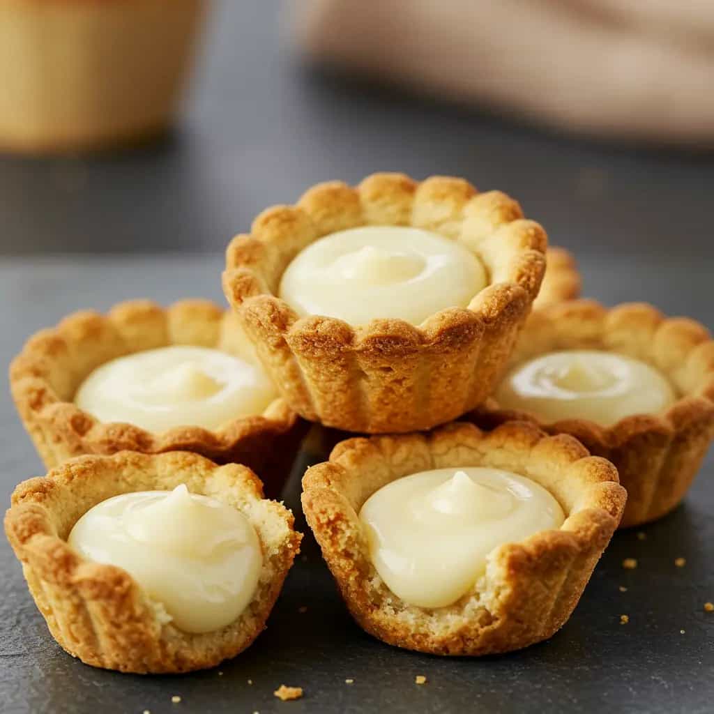 Forminhas de Bacalhau com Molho Cremoso