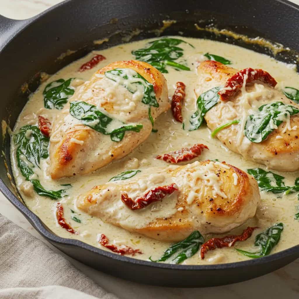 Frango à Parmegiana Cremoso com Requeijão