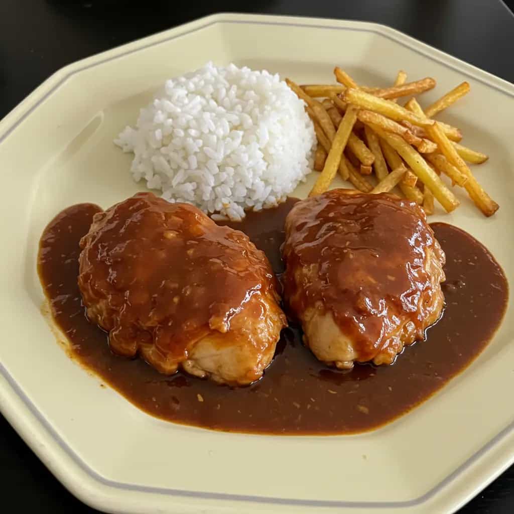 Frango ao Vinho Tinto com Molho Cremoso