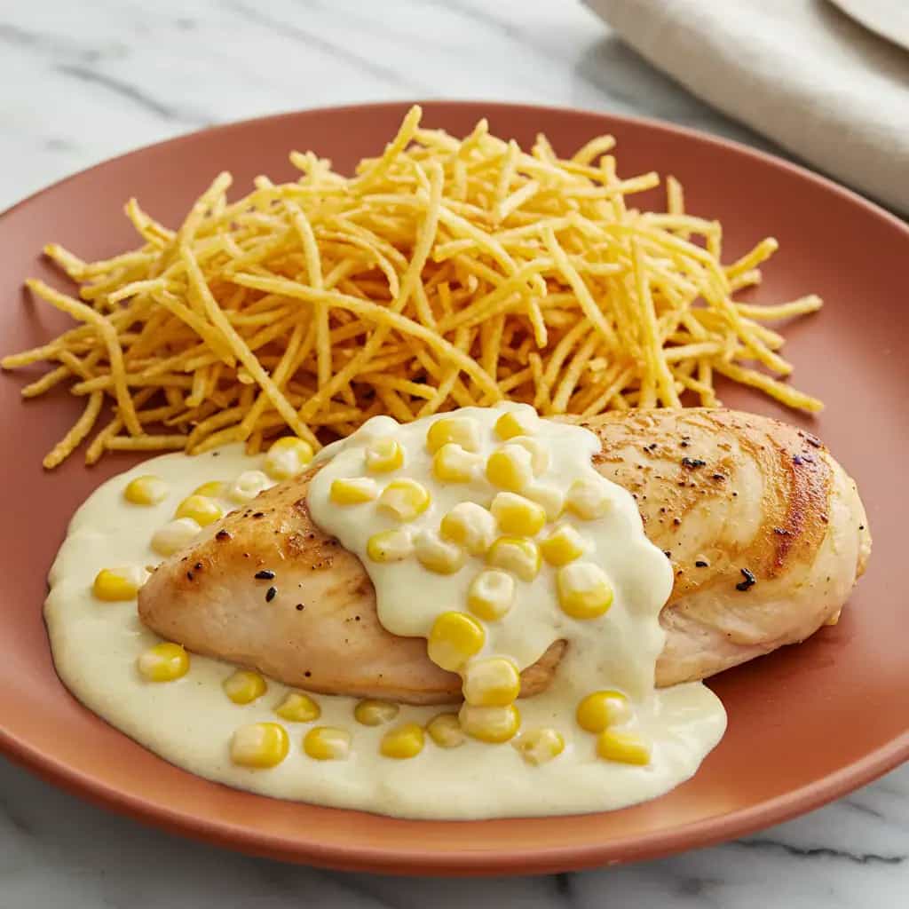 Frango Cremoso com Milho