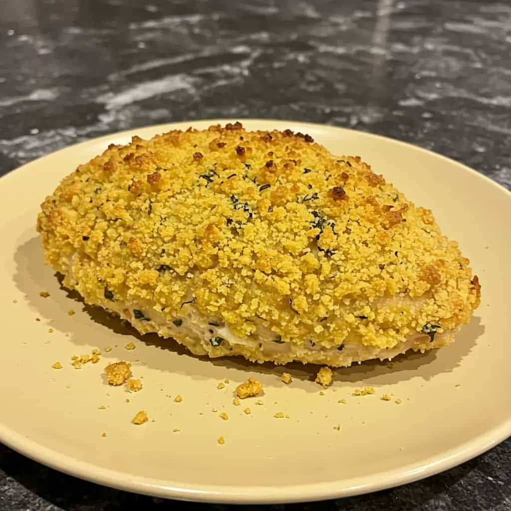 Frango Crocante com Farinha de Biscoito