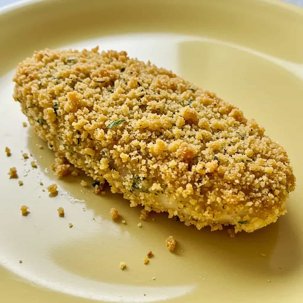 Frango Crocante com Farinha de Biscoito