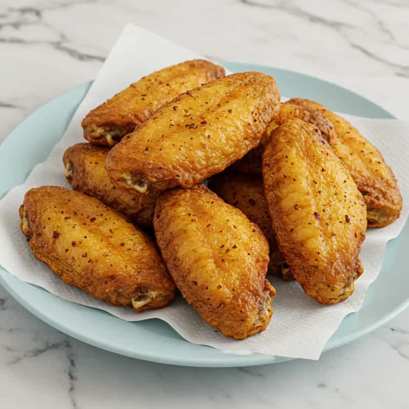 Foto deliciosa de Frango Crocante e Sequinho: Delicioso Frango Frito pronta para servir - Carnes & Frango