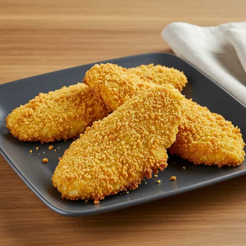 Foto deliciosa de Frango Empanado Assado com Cream Cheese pronta para servir - Carnes & Frango