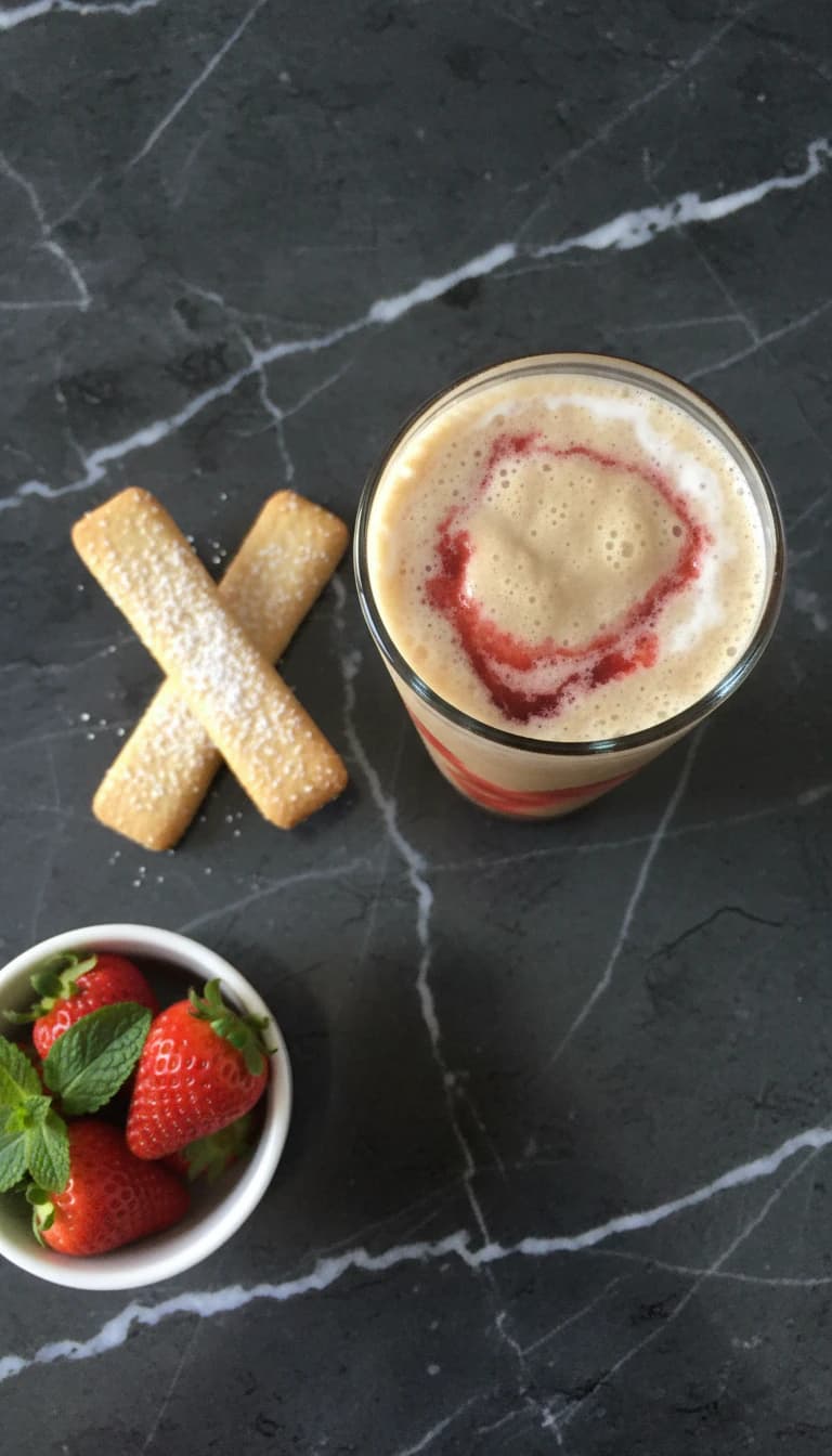 Foto deliciosa de Frapuccino de Café pronta para servir