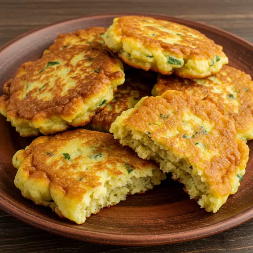 Foto deliciosa de Fritada Caseira com Ervas Finas pronta para servir - Brunch