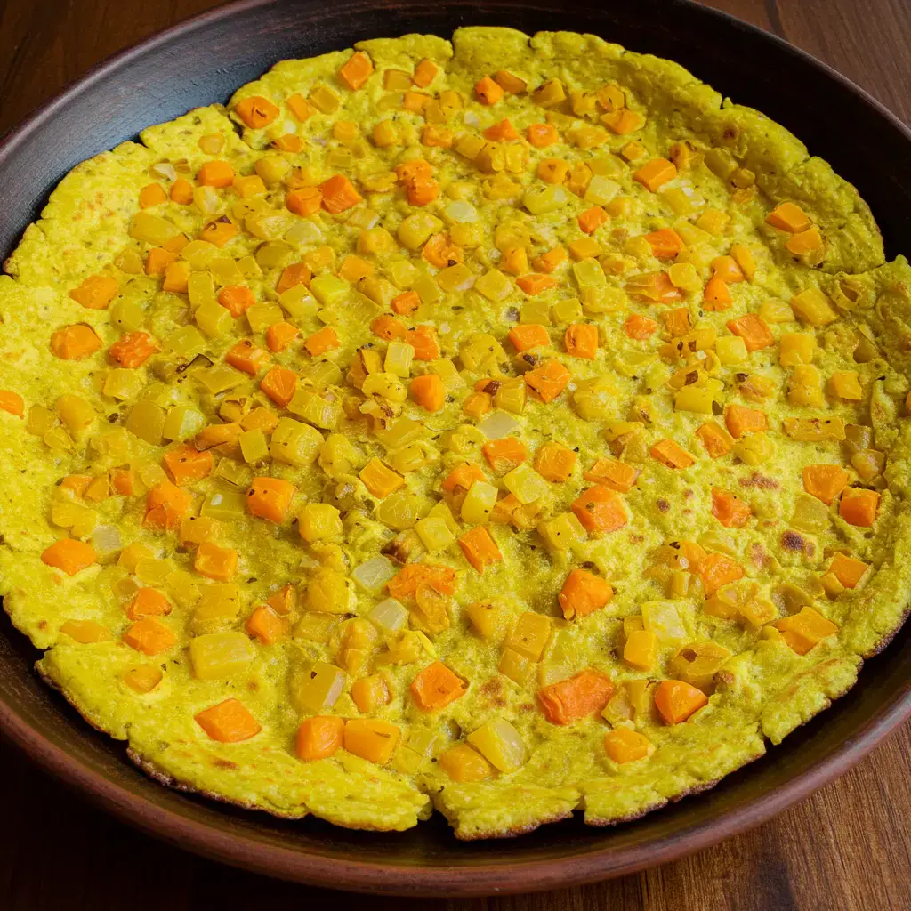 Fritada de Batata e Legumes