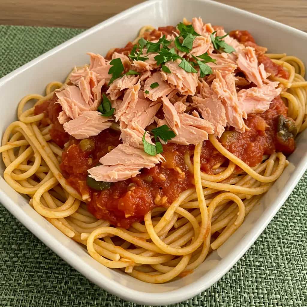Fusilli com Salmão Defumado