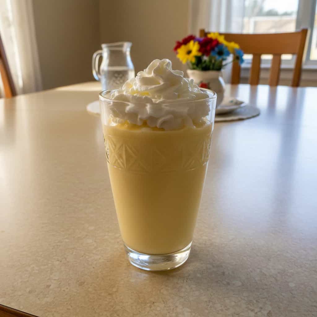 Gelado Cremoso de Abacaxi com Leite de Coco