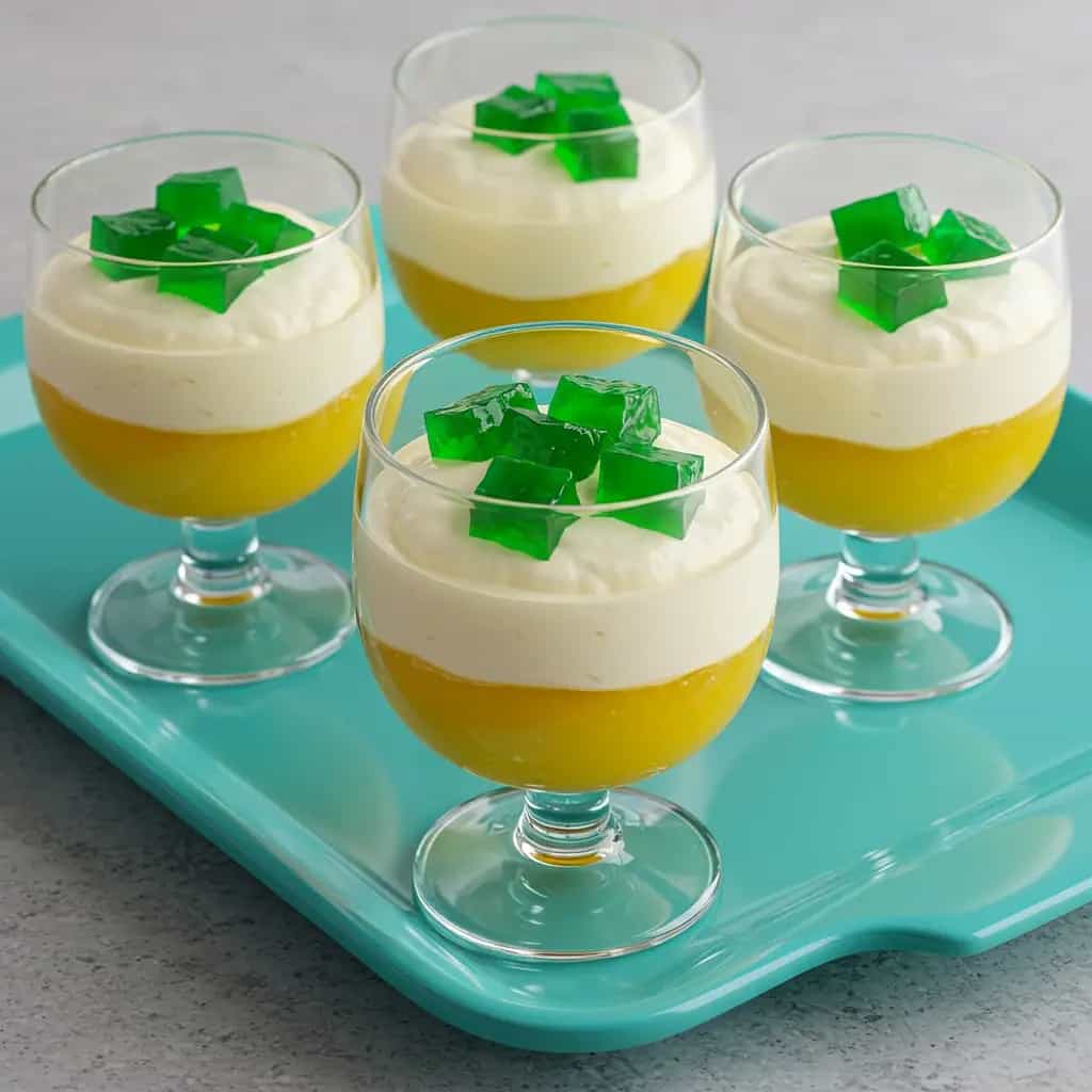 Gelatina Colorida com Maria-Mole