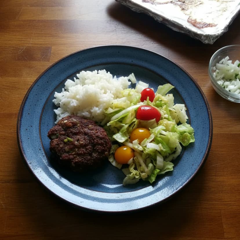 Hambúrguer Caseiro Light