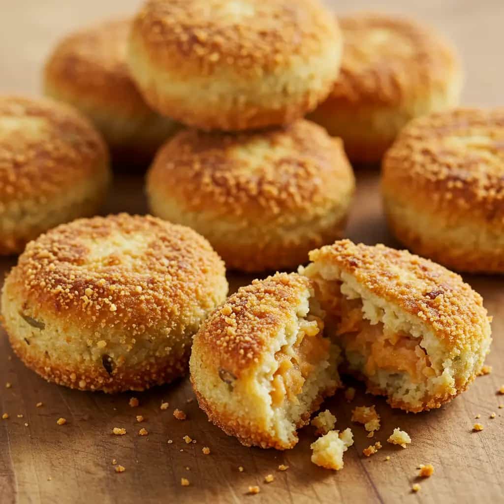 Hambúrguer de Batata com Presunto