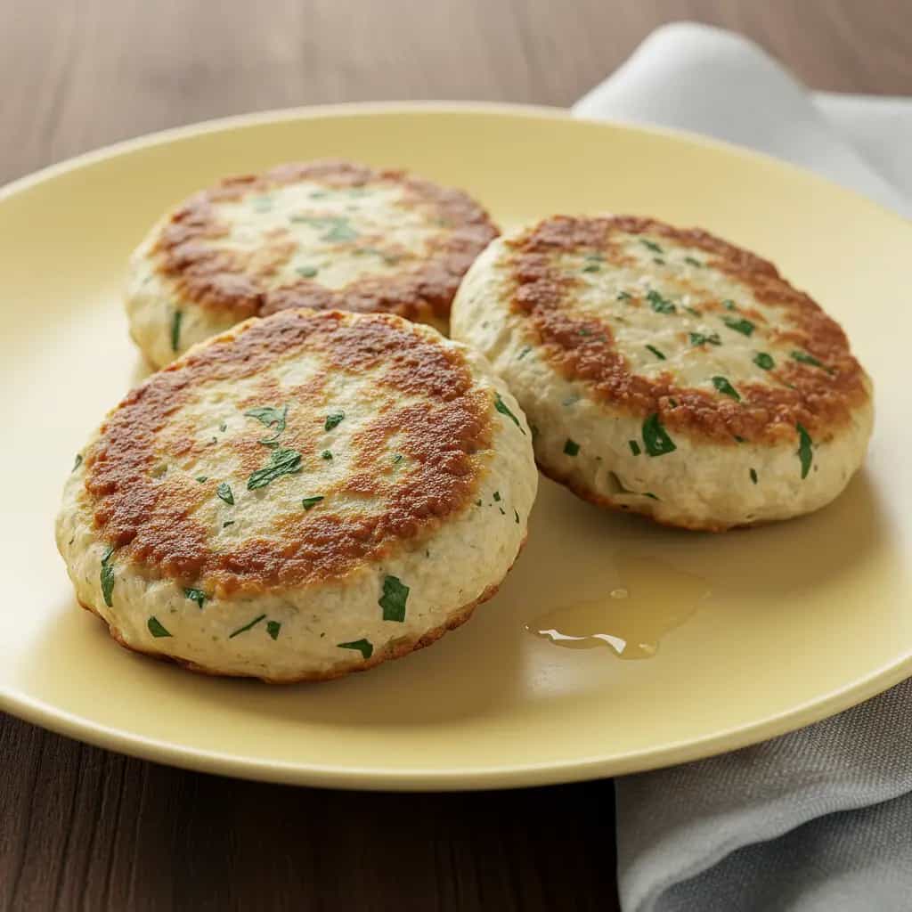 Hambúrguer de Frango com Aveia