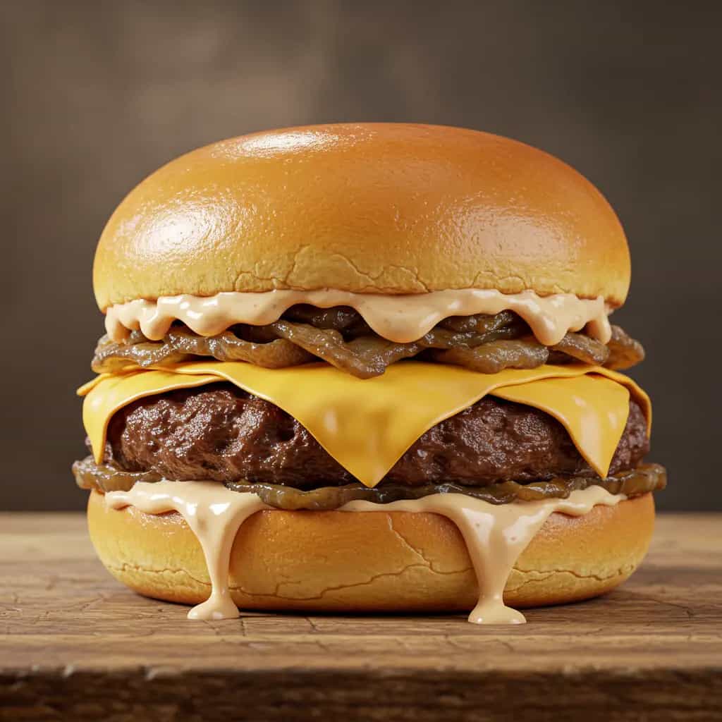 Hambúrguer Gourmet de Queijo