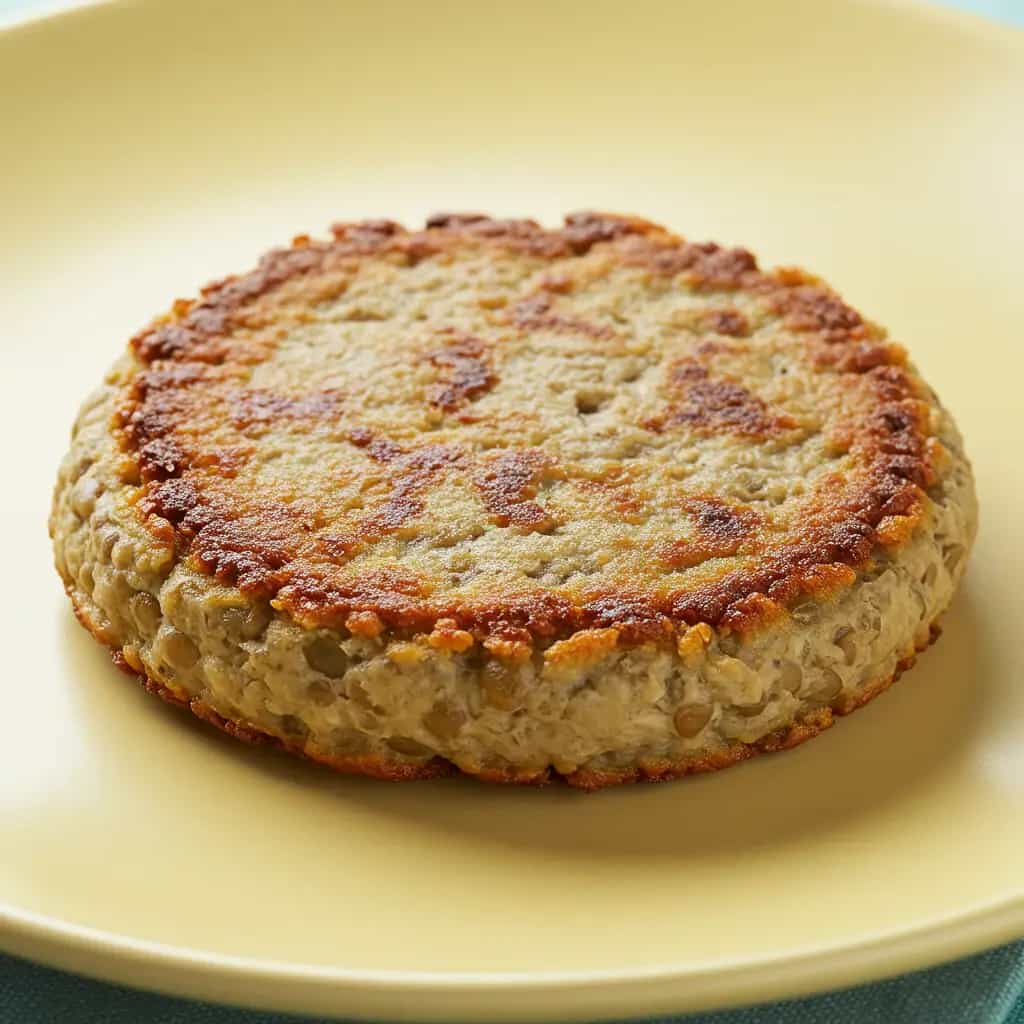 Hambúrgueres Vegetarianos de Lentilha