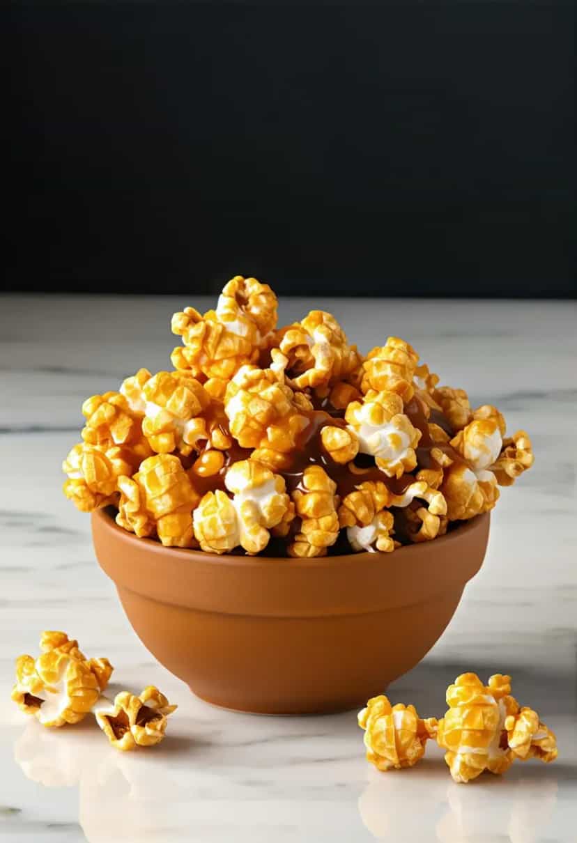 Foto deliciosa de Pipoca Doce Caseira pronta para servir - Outras Receitas