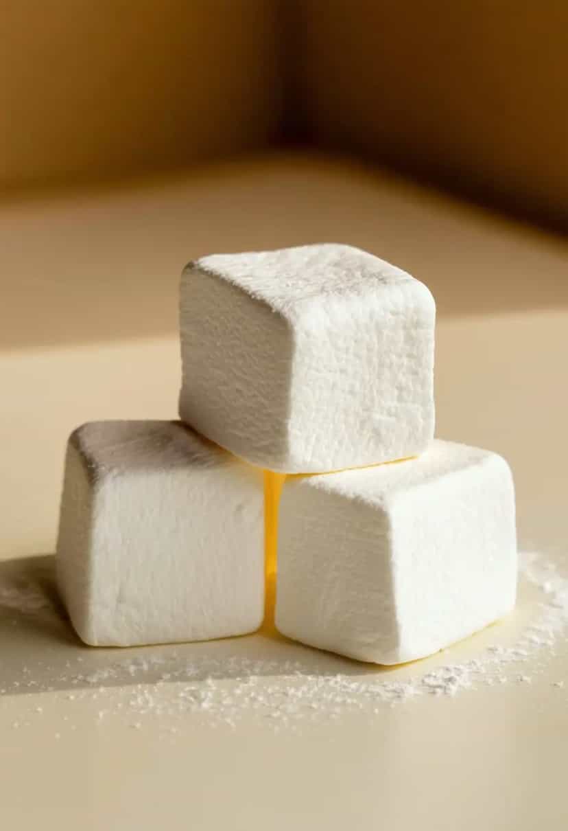 Foto deliciosa de Marshmallows Caseiros pronta para servir - Outras Receitas