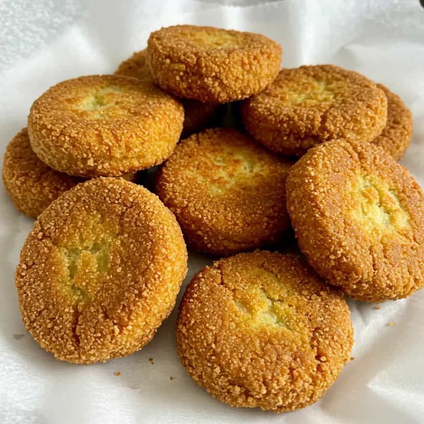 Foto deliciosa de Inhame Frito Crocante pronta para servir - Outras Receitas