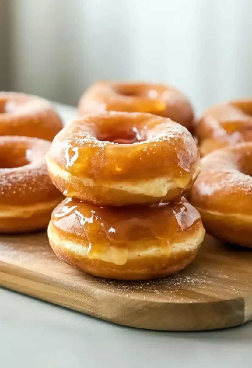 Foto deliciosa de Rosquinhas Recheadas com Geléia pronta para servir - Outras Receitas