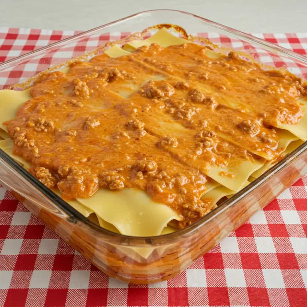 Lasanha à Estrogonofe