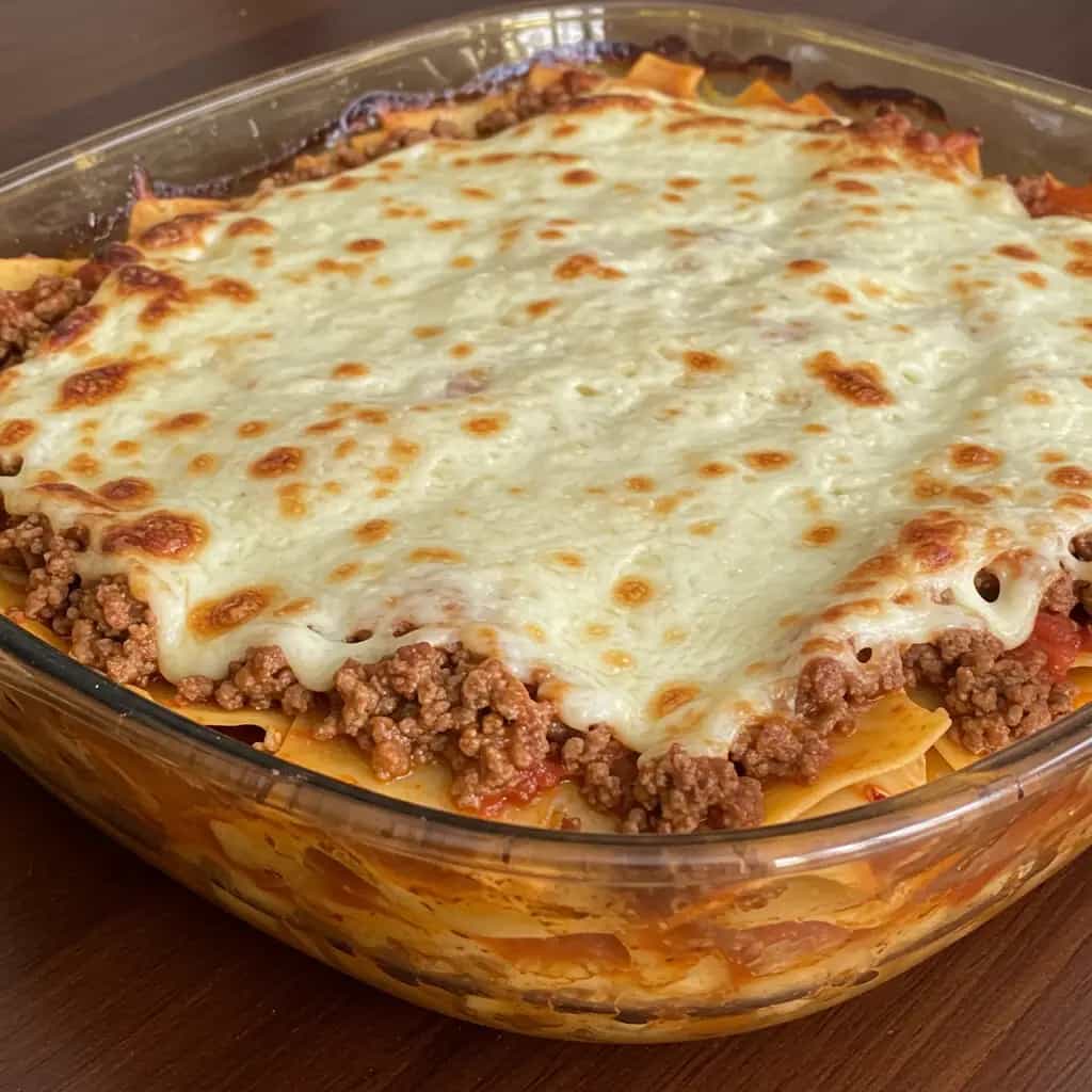 Lasanha Bolonhesa Cremosa
