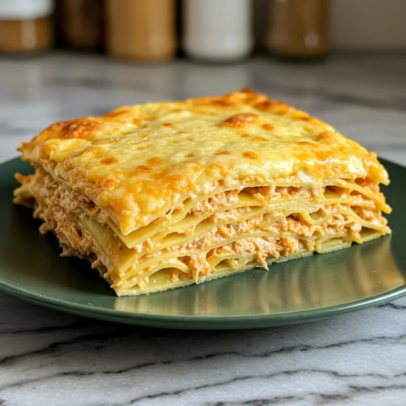 Lasanha Cremosa de Frango