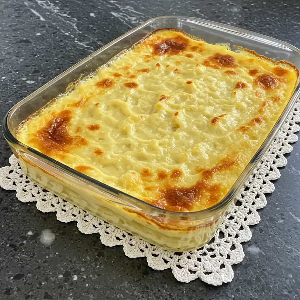Lasanha de Bacalhau à Brasileira