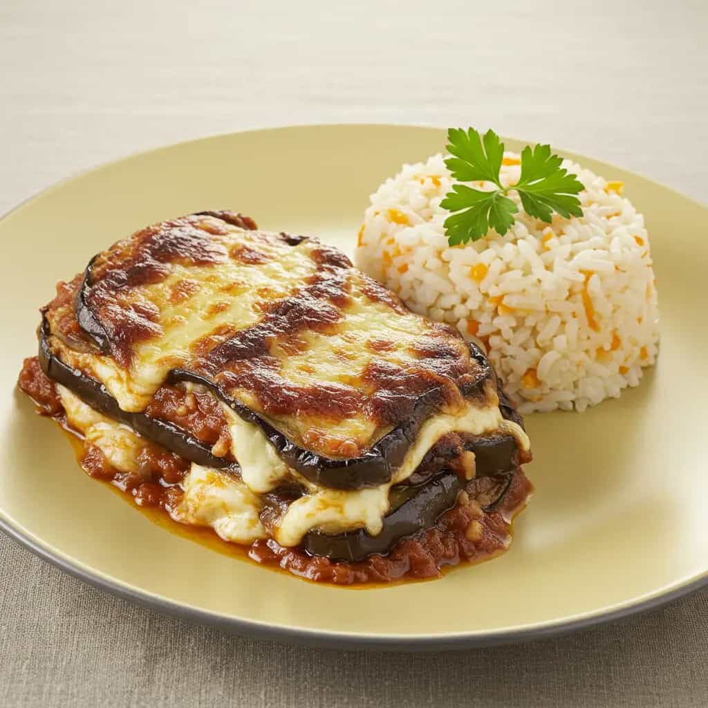 Lasanha de Berinjela à Parmegiana