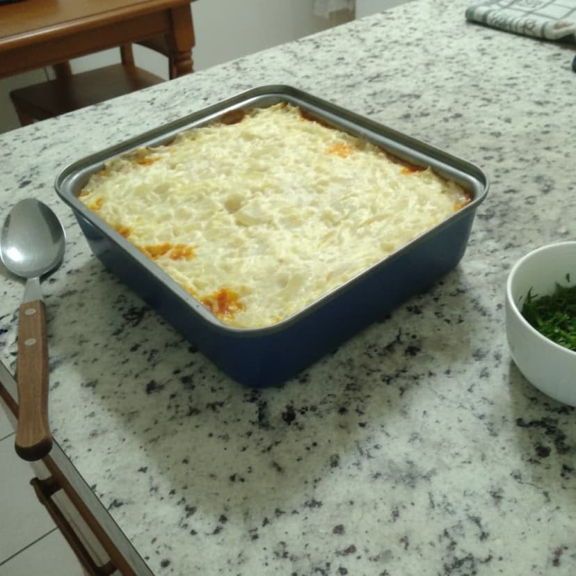 Lasanha de Frango Cremosa para Micro-ondas
