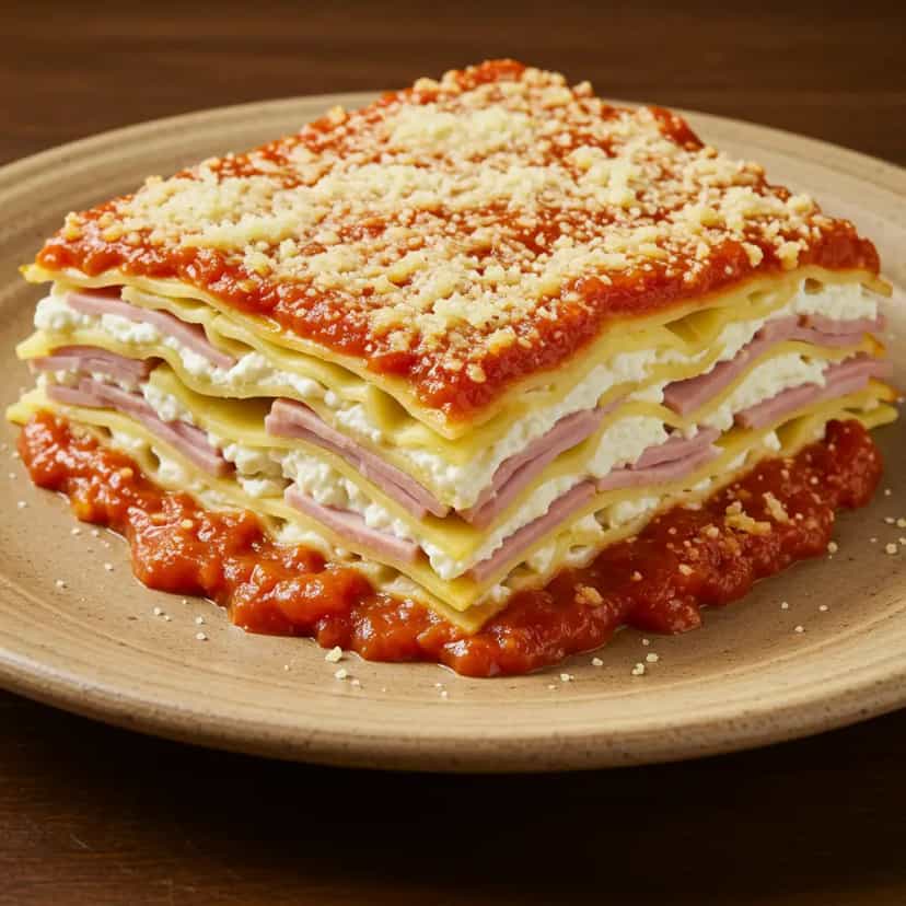 Foto deliciosa de Lasanha Fácil e Rápida pronta para servir - Outras Receitas