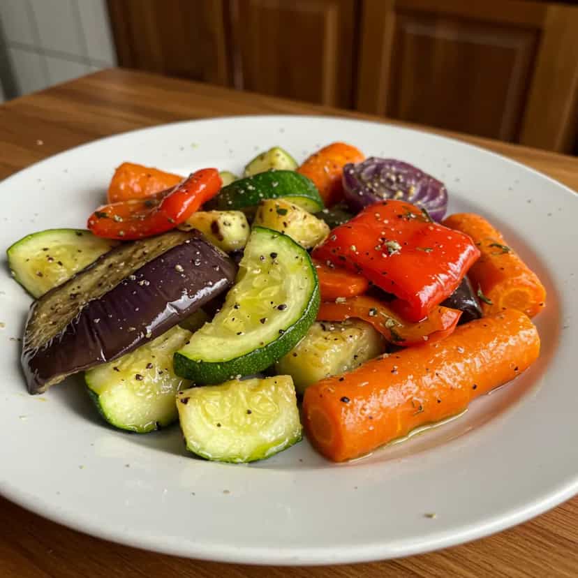 Foto deliciosa de Legumes Assados na Airfryer em 10 Minutos pronta para servir - Na Airfryer