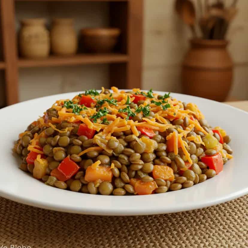 Foto deliciosa de Lentilha à Moda Árabe pronta para servir - Outras Receitas