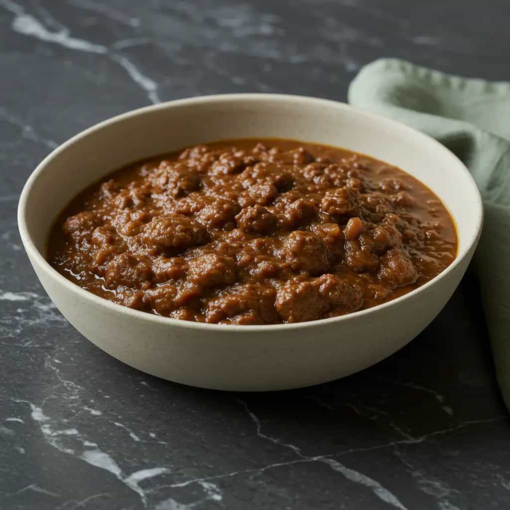 Lentilha com Calabresa e Bacon