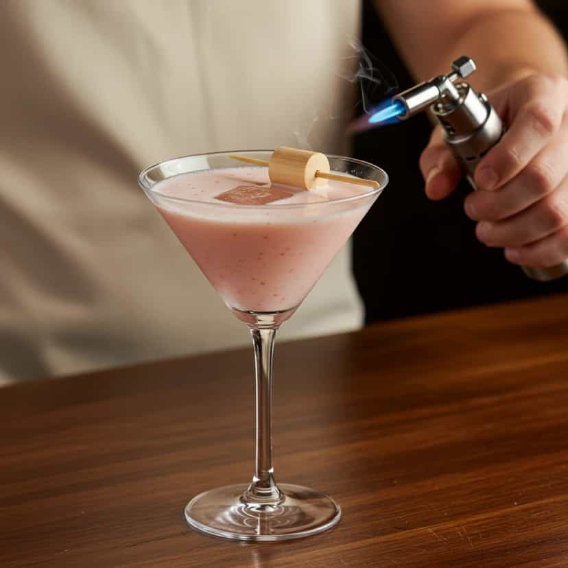 Foto deliciosa de Licor Cremoso de Chocolate pronta para servir - Coquetéis