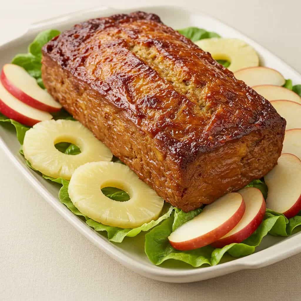 Lombo Assado com Abacaxi e Tangerina