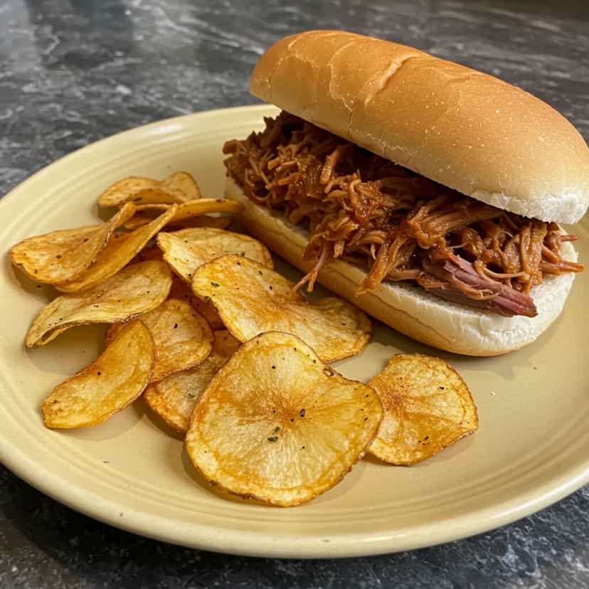 Foto deliciosa de Lombo de Porco Desfiado para Sanduíche pronta para servir - Outras Receitas