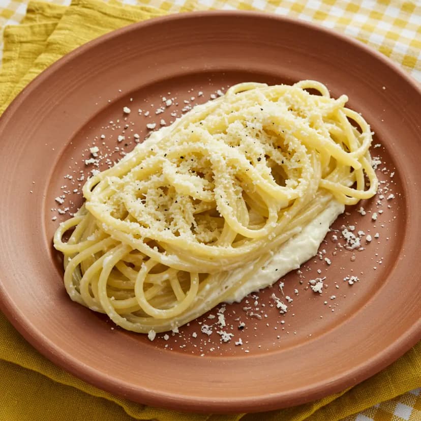 Macarrão Cacio e Pepe Cremoso