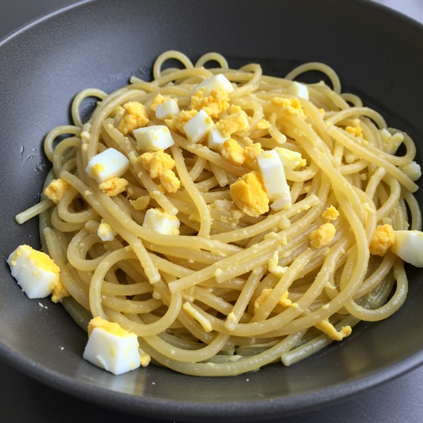 Macarrão com Alho, Óleo e Ovos